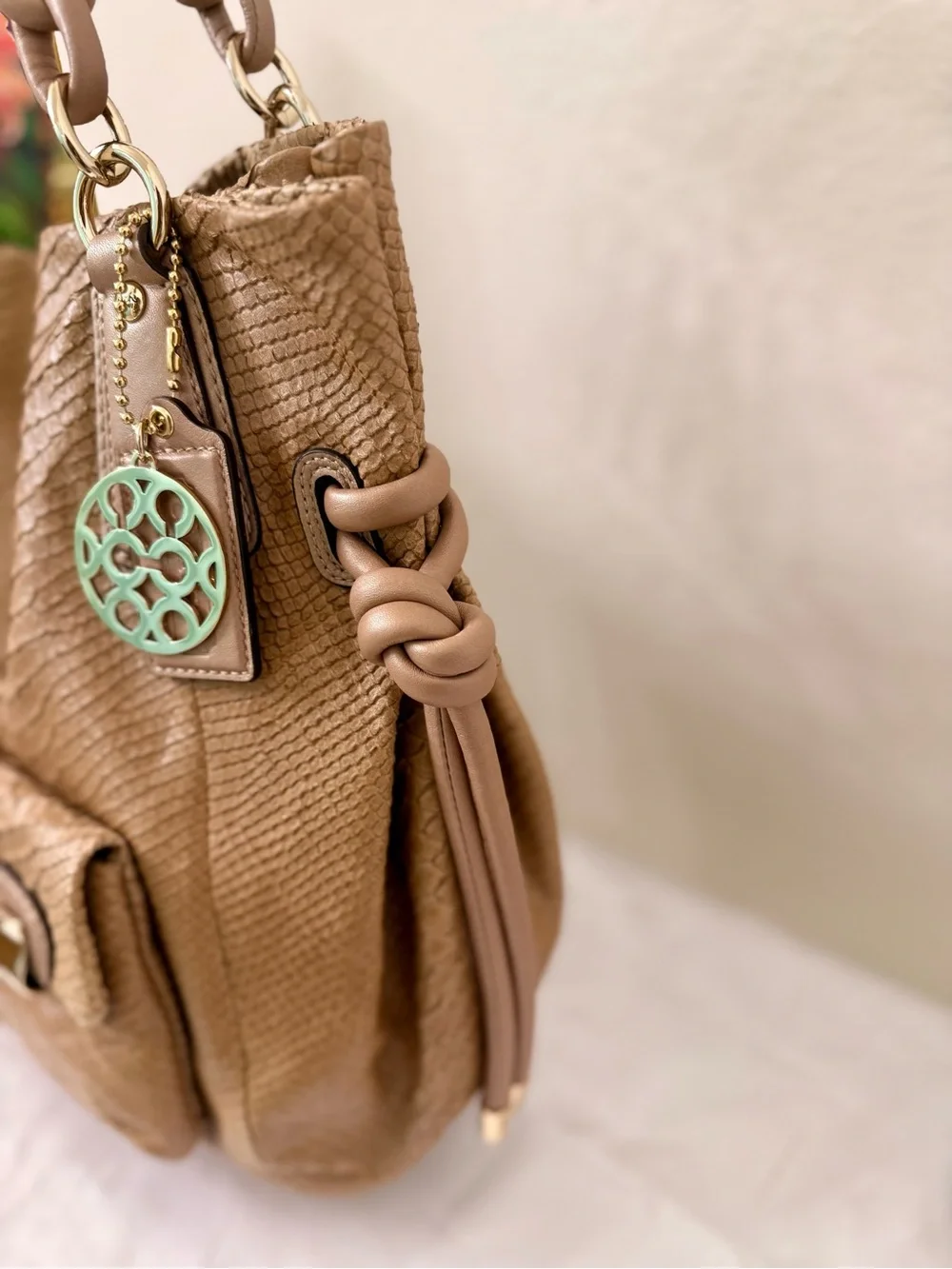 Rare!! NWOT - Coach Kristin Pocket Tote (L0820-14754) - Picture 5 of 16